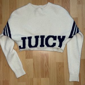 Juicy Couture cropped sweater!
